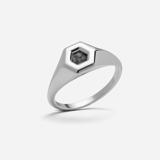 Bague Moon Argent - SPACEFOX
