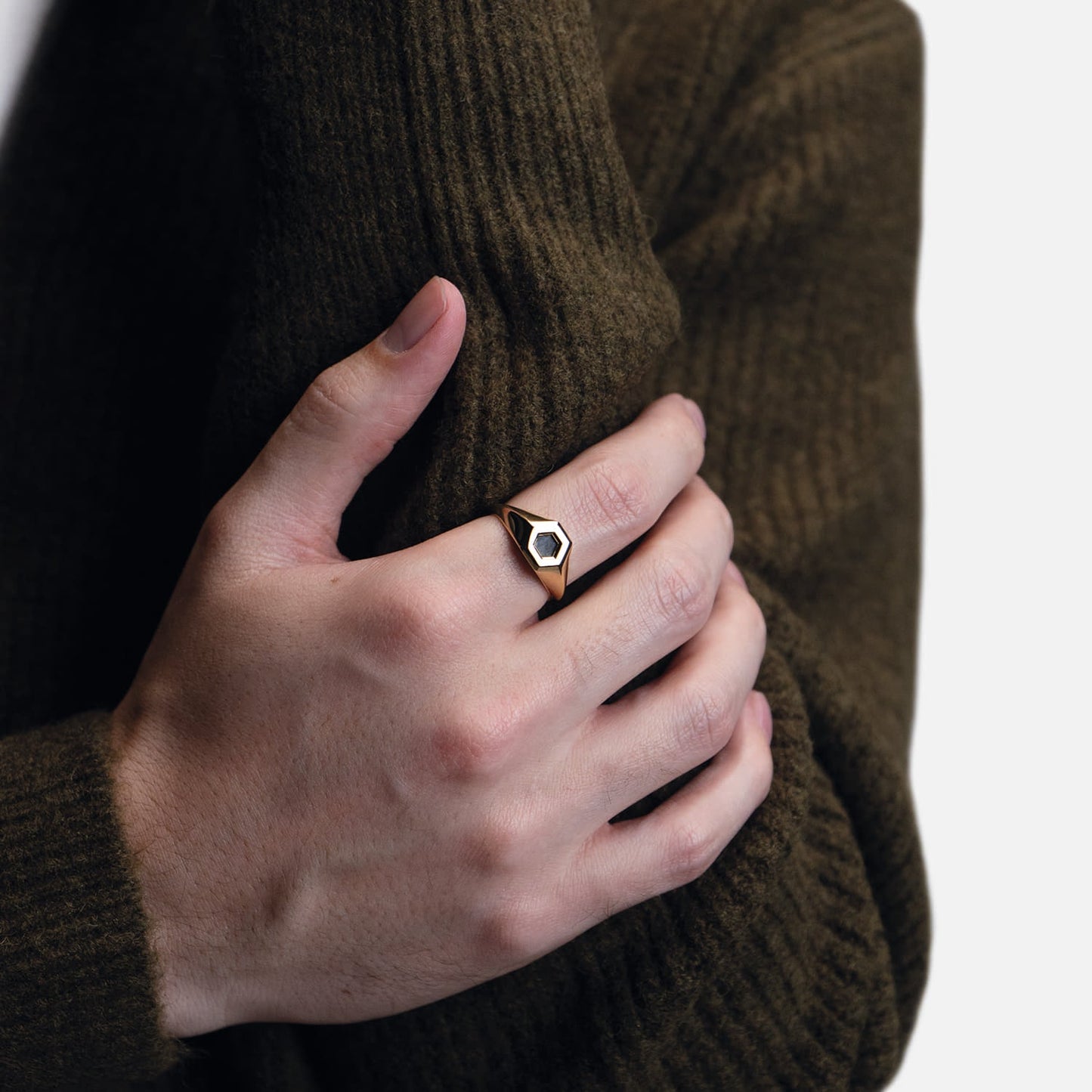 Bague Moon Or - SPACEFOX