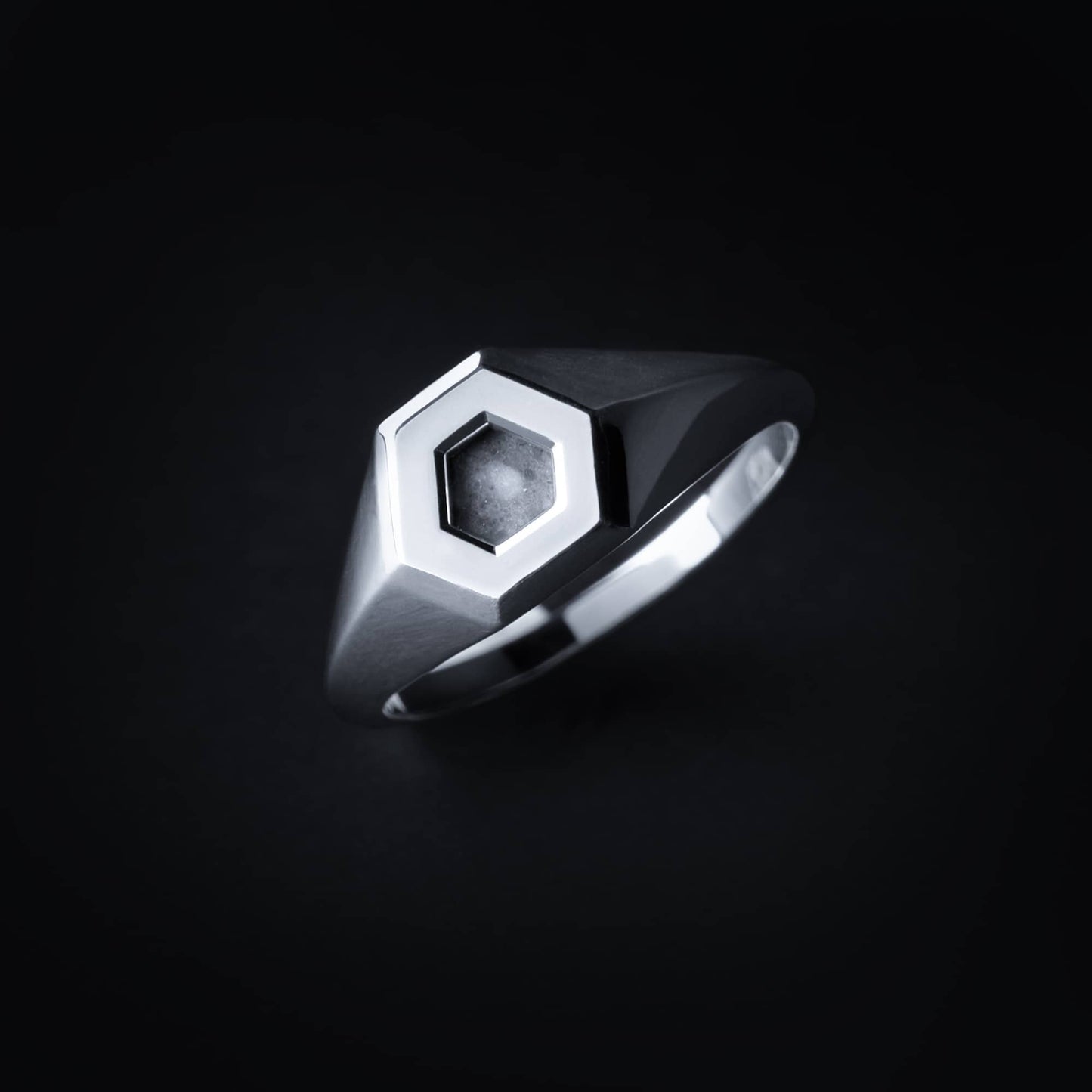 Bague Moon Argent - SPACEFOX