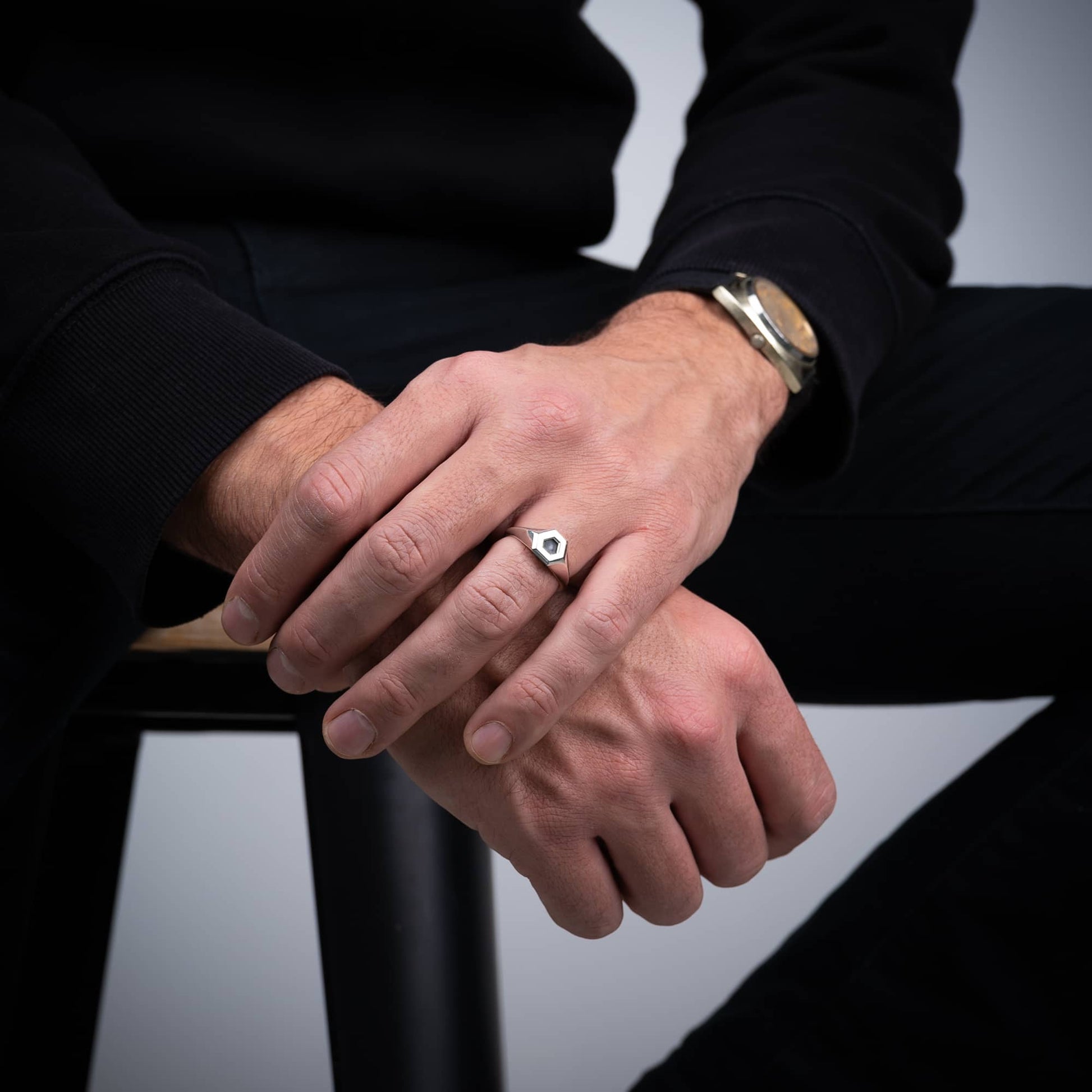 Bague Moon Argent - SPACEFOX