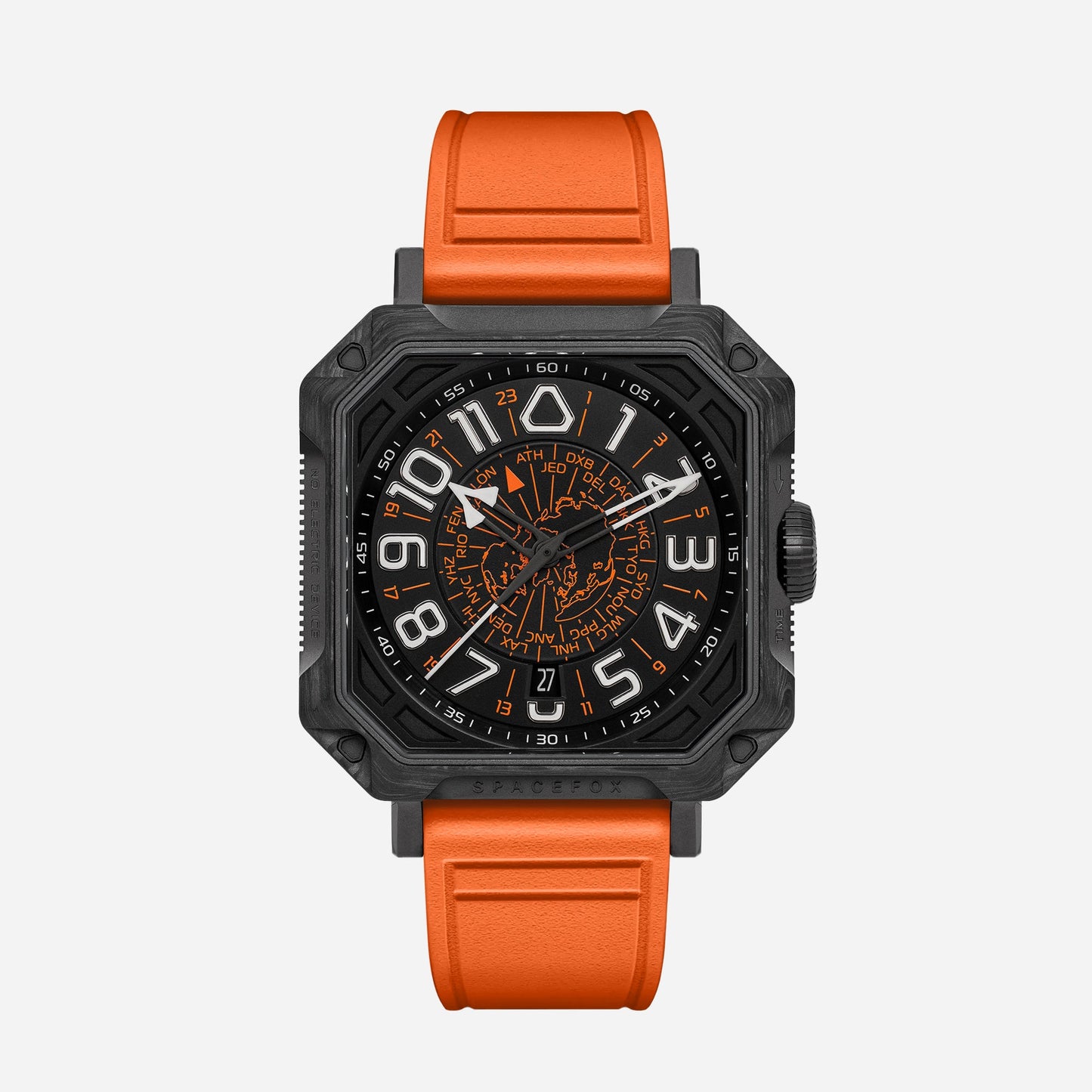 Bracelet Caoutchouc FKM Orange - SPACEFOX