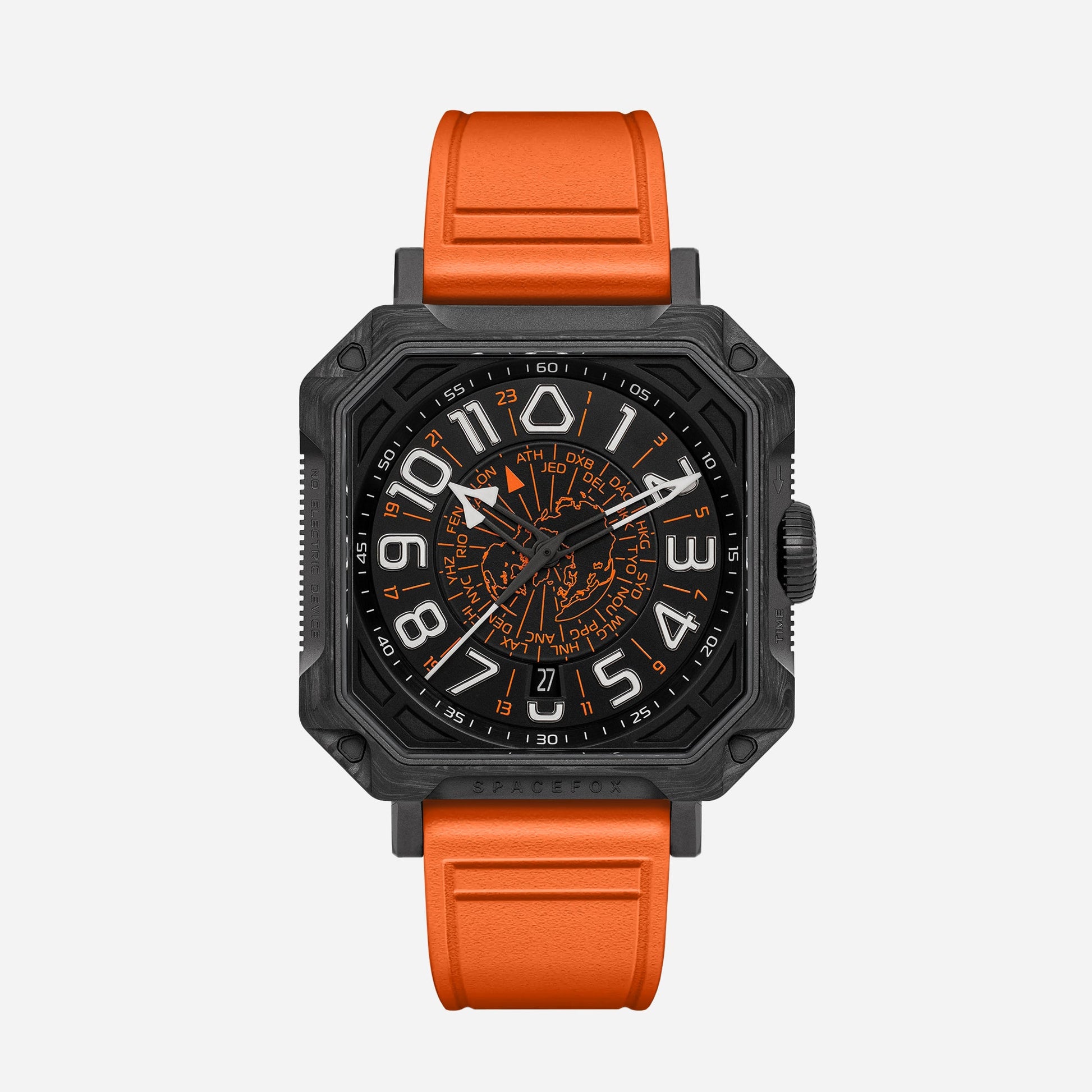 Bracelet Caoutchouc FKM Orange - SPACEFOX