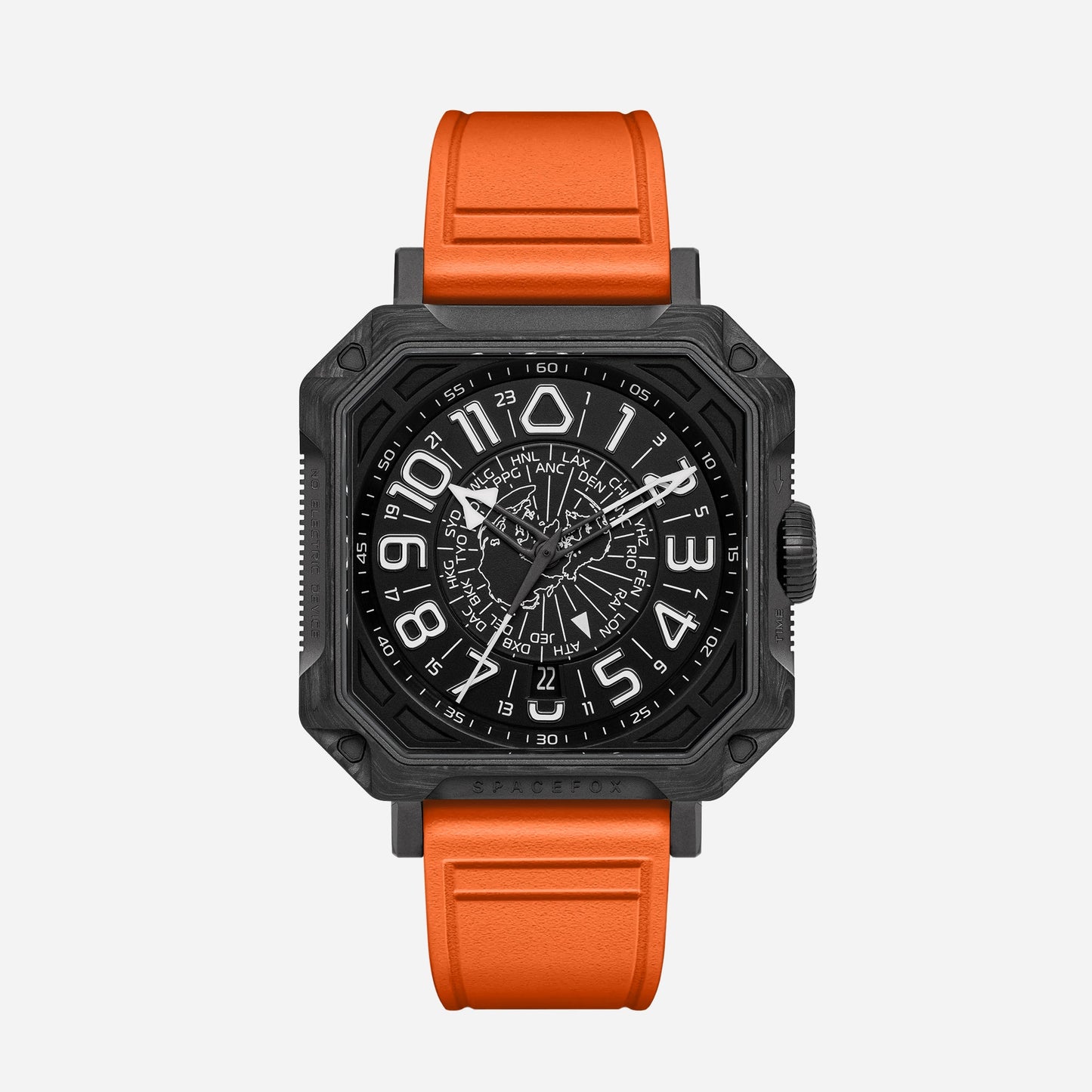 Bracelet Caoutchouc FKM Orange - SPACEFOX