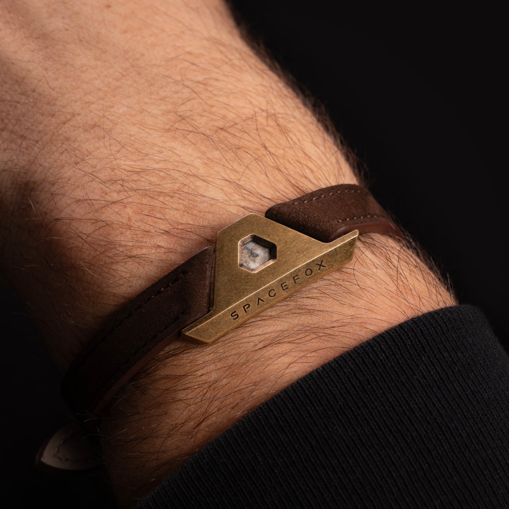 Brin Cuir Marron - SPACEFOX