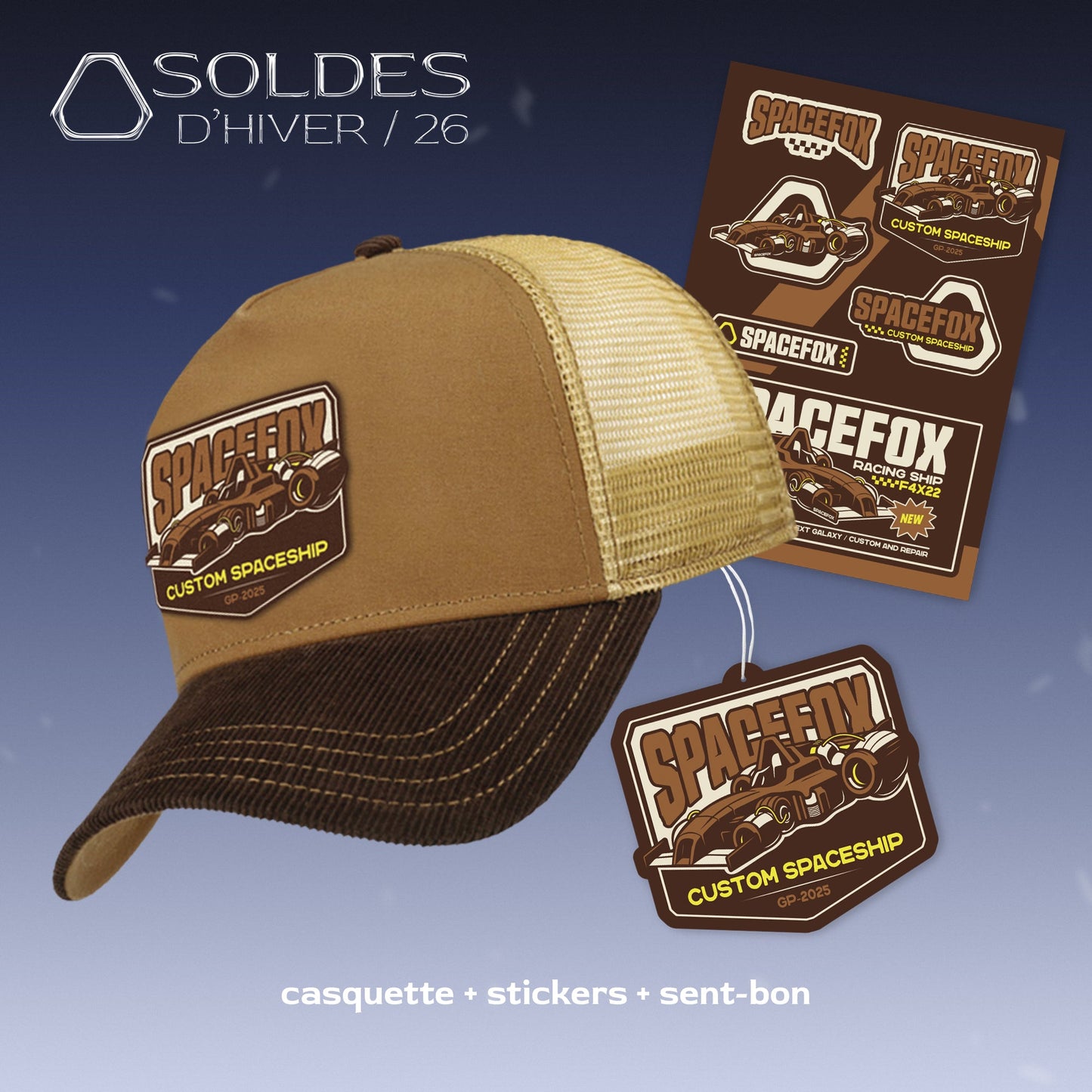 PACK GP 2025 - SPACEFOX