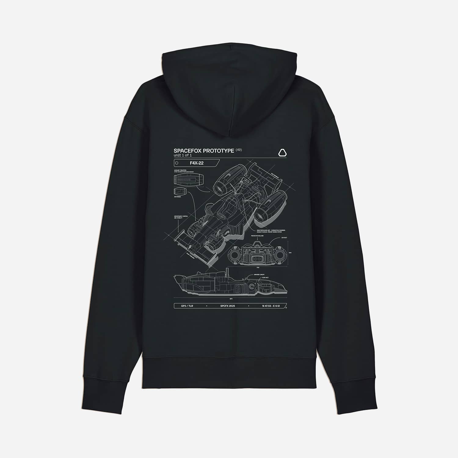 Sweat Capuche F4X - 22 - SPACEFOX